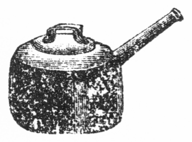 「ソース鍋の図」のキャプション付きの図