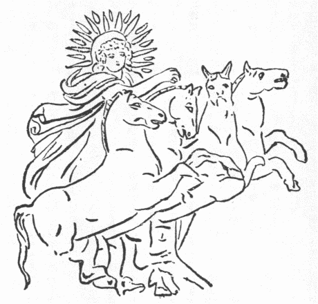 「第６図　古ギリシアの日神ヘリオス」のキャプション付きの図
