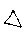 手書き右下がりの三角