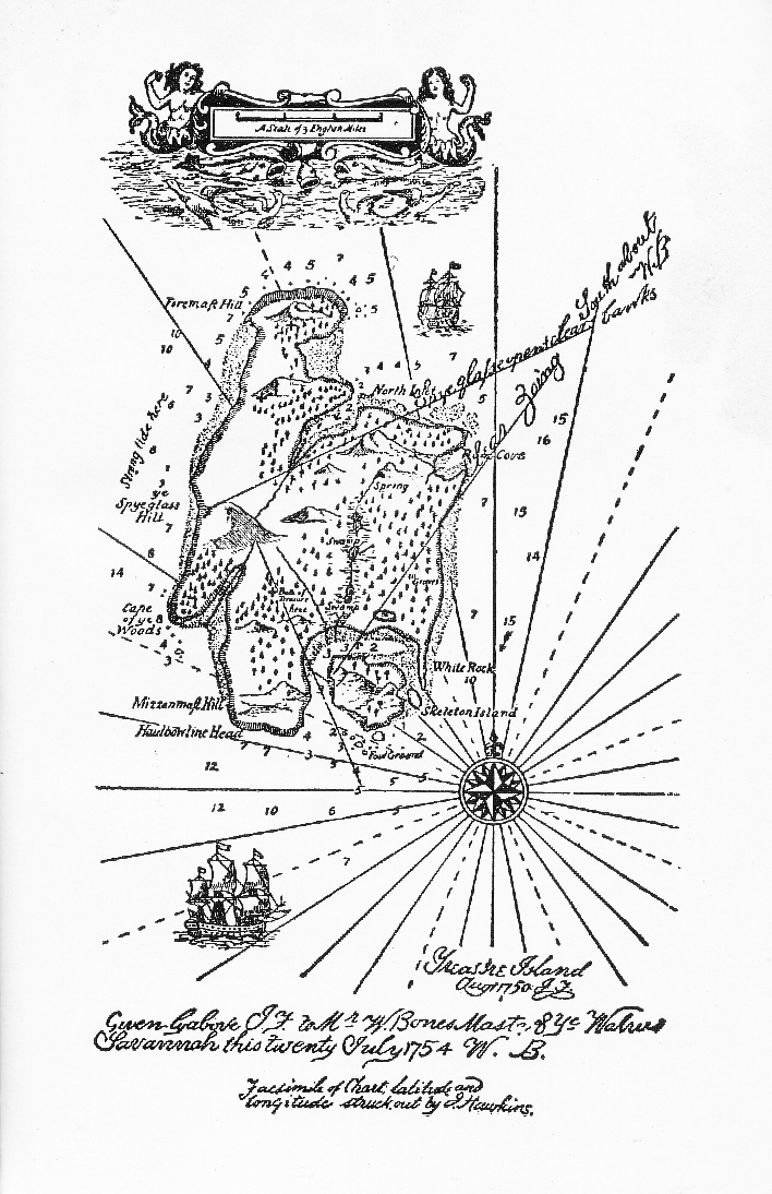 宝島の地図