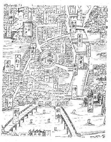 「両国界隈図」のキャプション付きの図