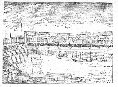 「柳橋の景（第二図）」のキャプション付きの図