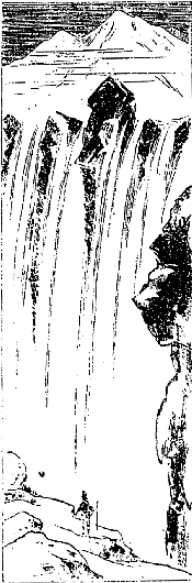 「カイラス雪峰の七滝」のキャプション付きの図