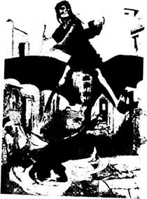 「Fig 14 The Plague: Painting. 図14 黒死病:ベックリンの画」のキャプション付きの図
