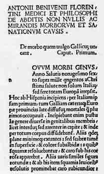 「第85図　ベニヴィエニの『事物の隠れた原因について』の最初のページ（1507）」のキャプション付きの図