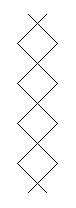 伸ばした針金の道具の図
