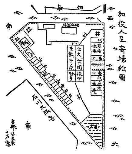 加役人足寄場絵図